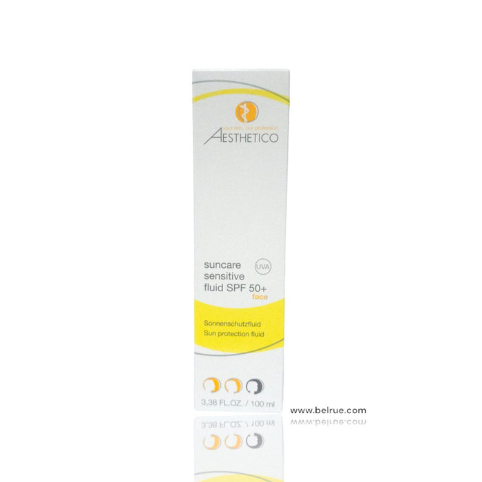 Aesthetico Suncare Sensitive Fluid SPF50+ 100ml - Belrue