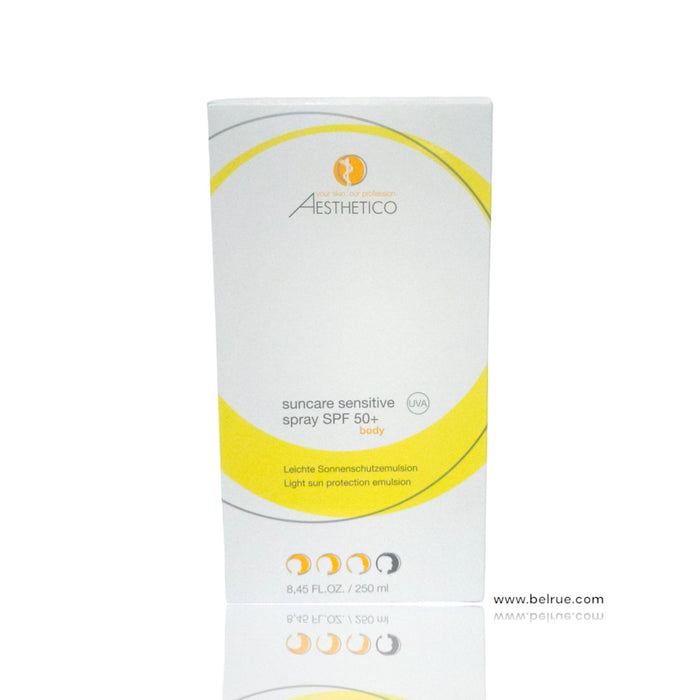 Aesthetico Suncare Sensitve Spray SPF50+ 250ml - Belrue